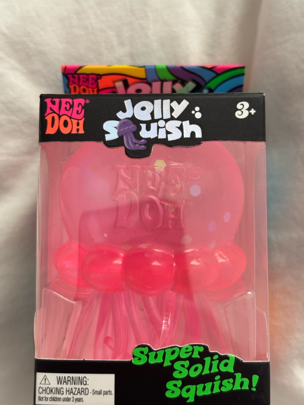 NEE DOH Pink Jellyfish Squishy